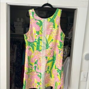 Lilly Pulitzer for Target Pink and Green Dress Size 18